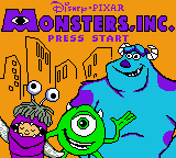Monsters, Inc. (USA) Title Screen
